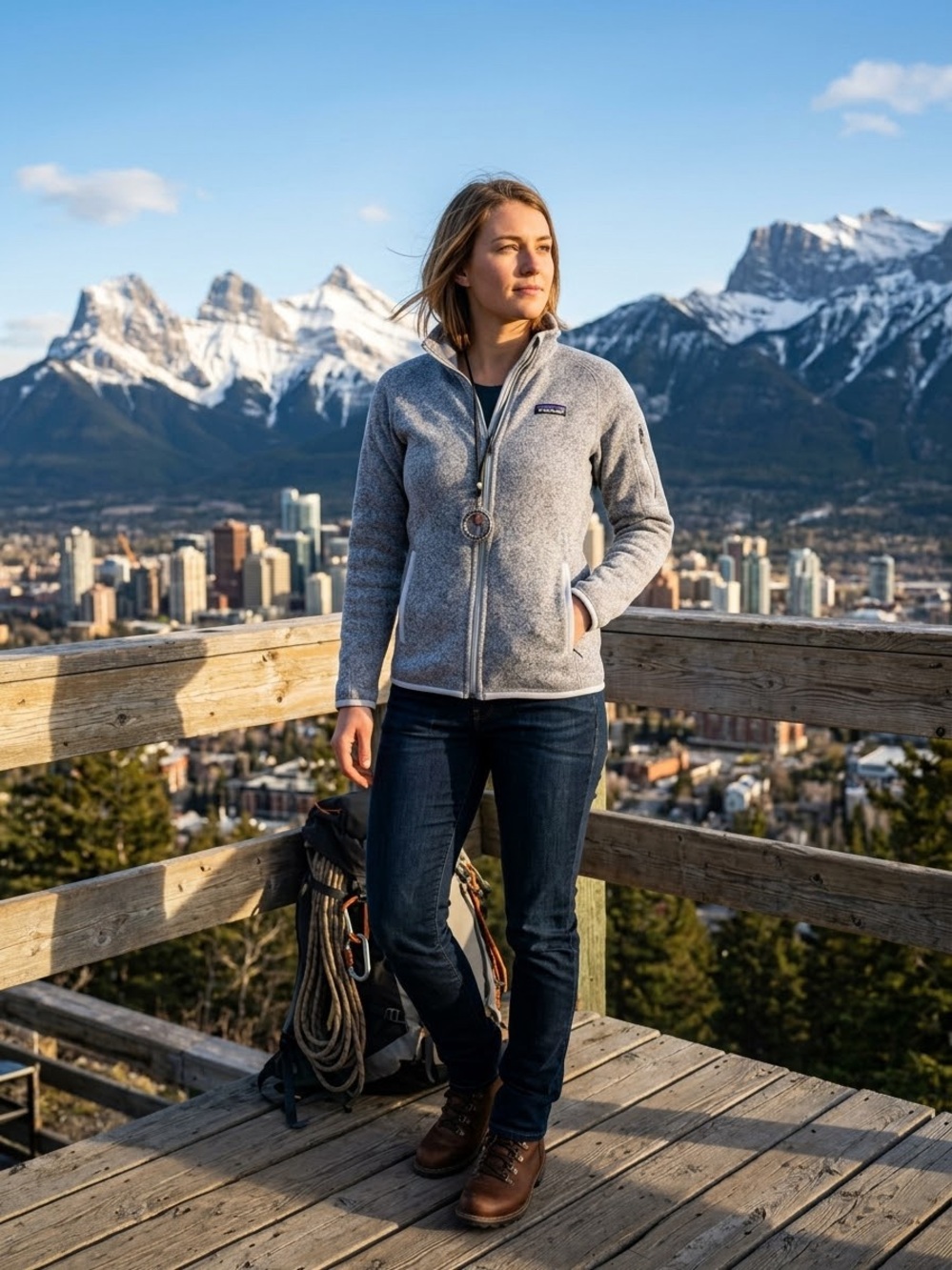 Patagonia Women's Better Sweater Gray Full-Zip Fleece Jacket